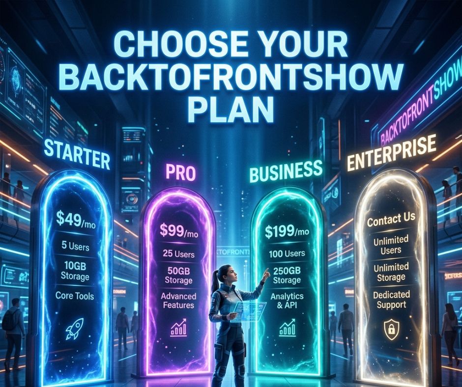 backtofrontshow-pricing-plans-and